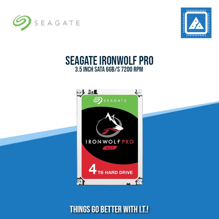 SEAGATE IRONWOLF PRO SATA 6GB/S SEAGATE IRONWOLF PRO SATA 6GB/S